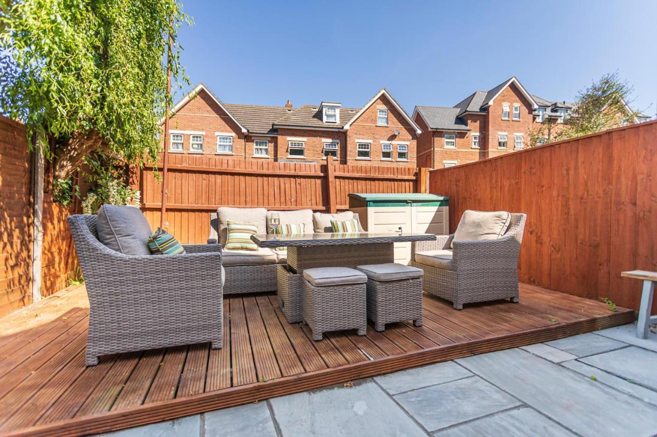 Modern 3 Bed, Heart Of Ashley Cross, 5 Mins To Sandbanks Poole Luaran gambar